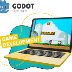 Godot.  Основа создания легендарных игр - КИБЕРшкола программирования для детей, компьютерные курсы для школьников, начинающих и подростков - KIBERone г. Москва